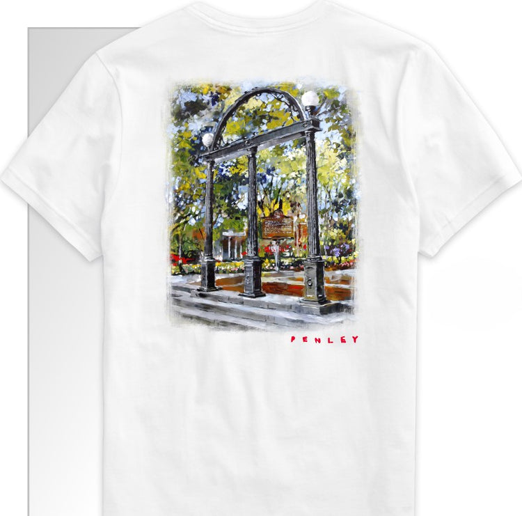 Arch Tee - White