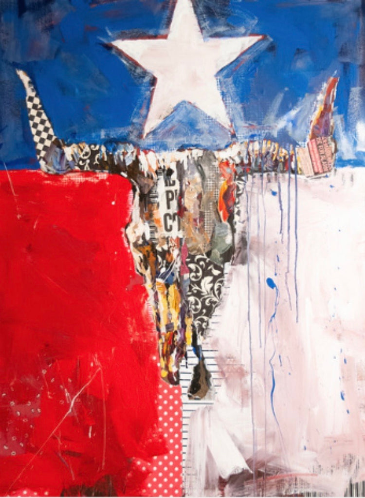 Texas Bull Flag