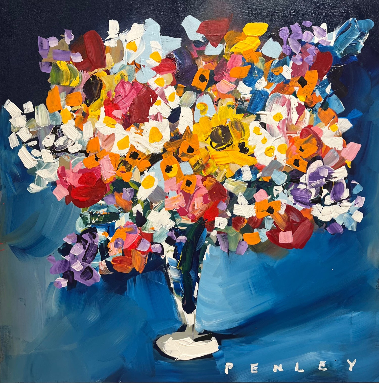 Serene Skies: The 10 Best Blue Flower Paintings of All Time