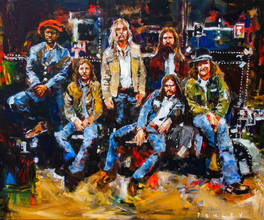 The 12 Most Famous Rock Musician and Rock Band Paintings of All Time
