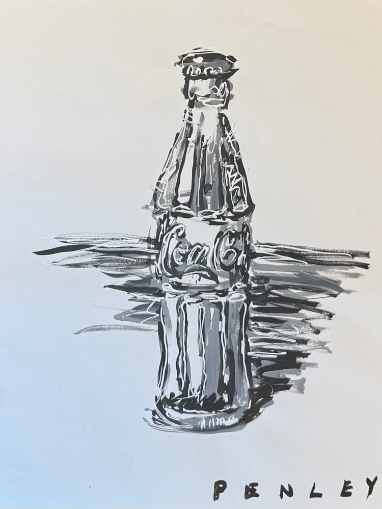 Coke bottle sketch