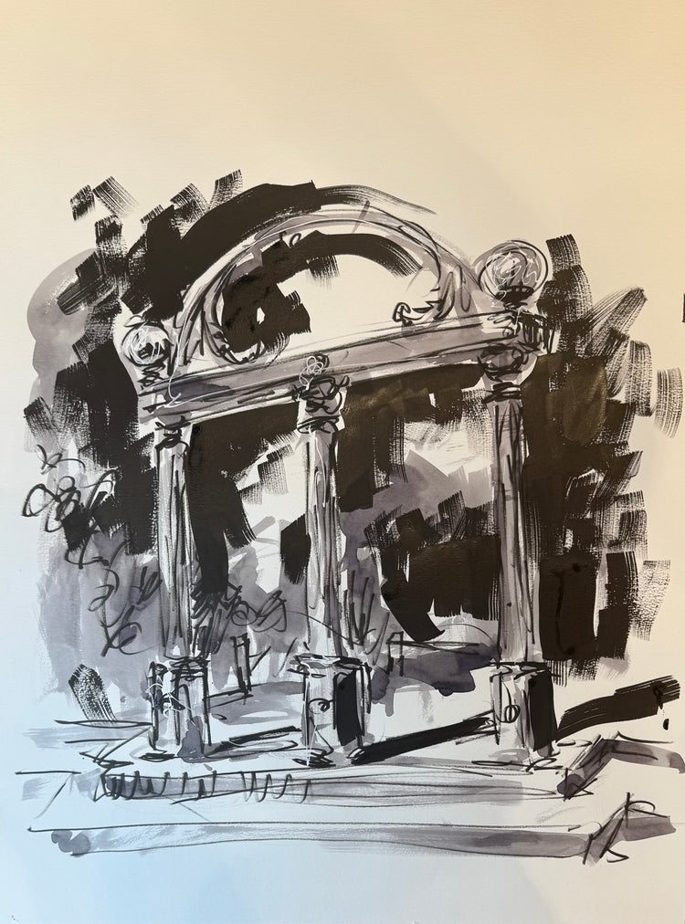 UGA Arch Sketch