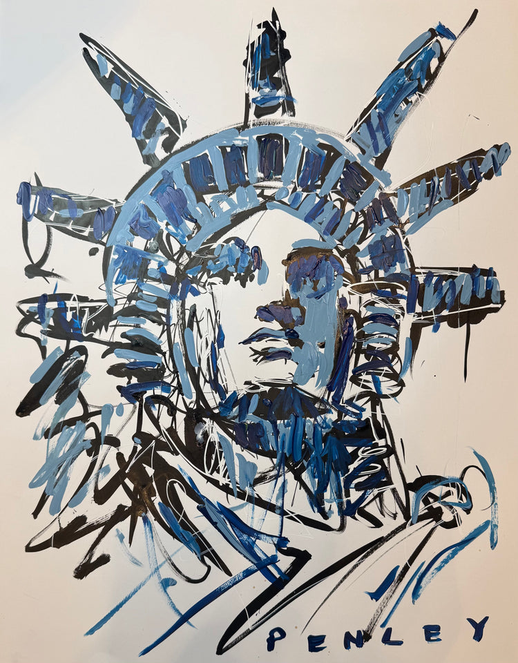 Liberty blue sketch