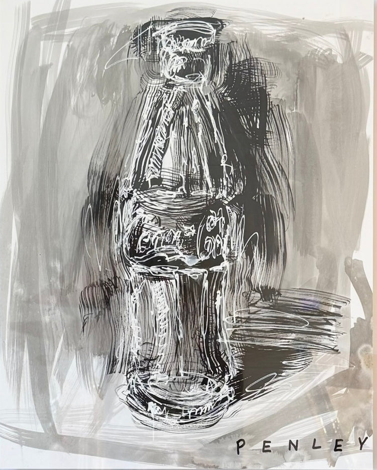 Coke bottle sketch