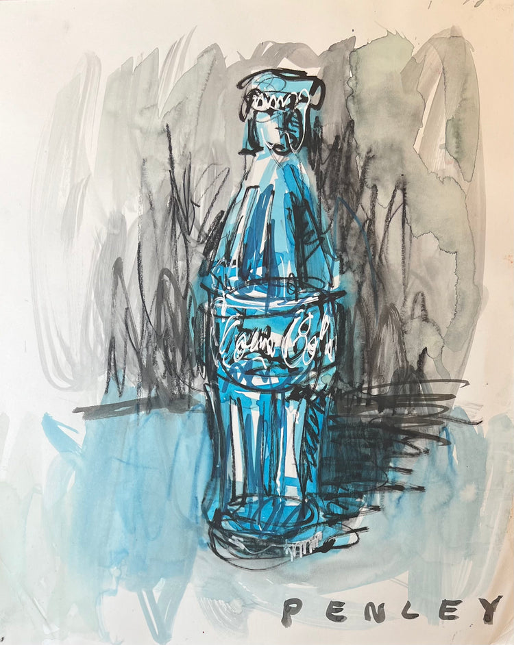 Coke bottle sketch