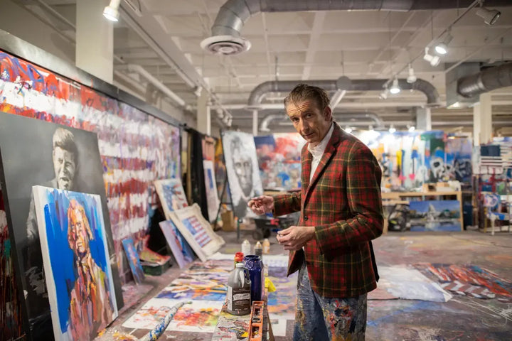 The Colorful World of Artist Steve Penley