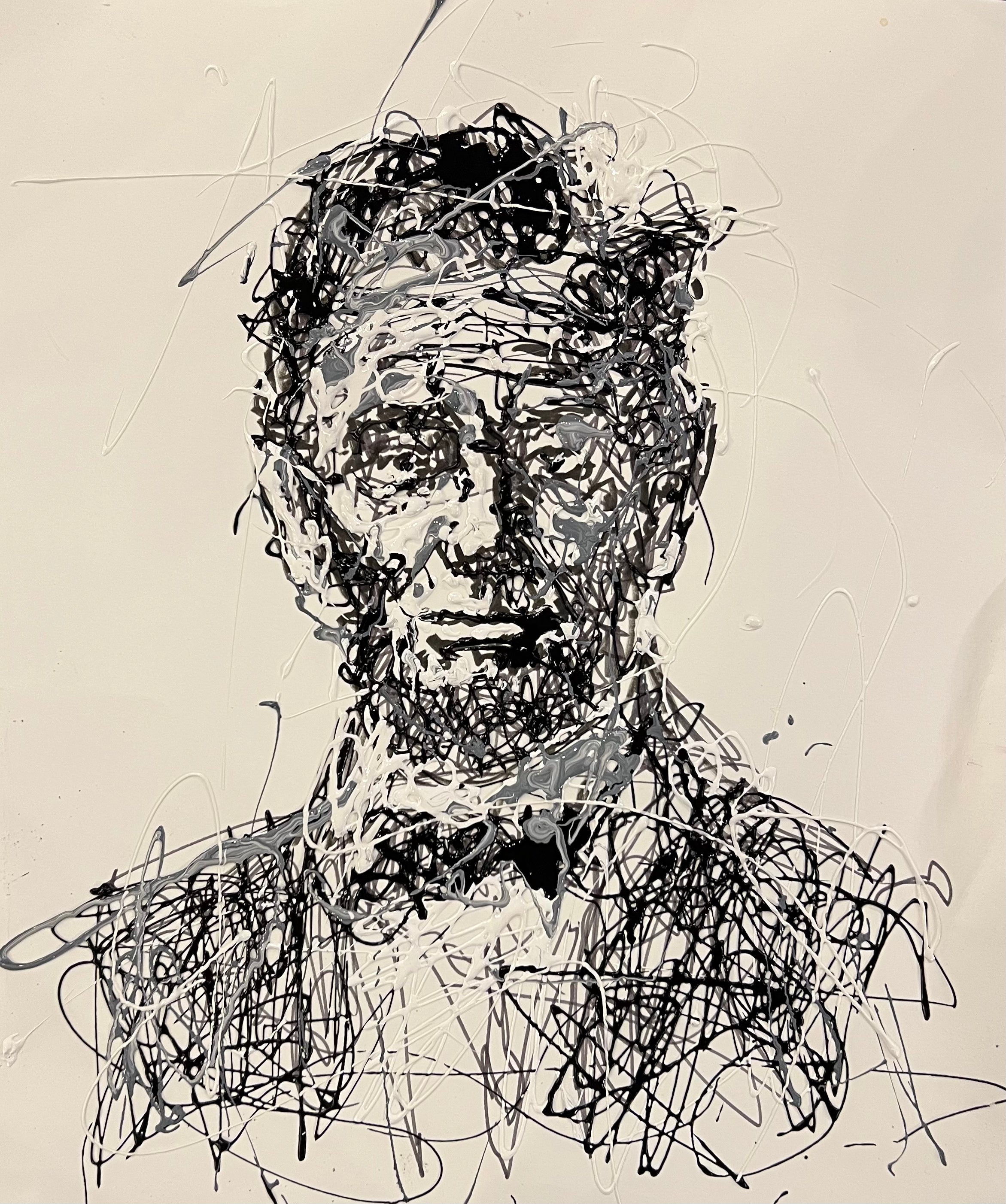 Abe Lincoln on paper