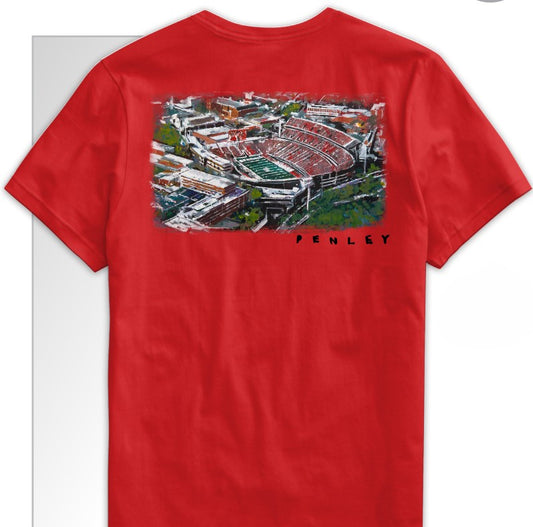 Tee - Sanford Stadium Red