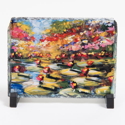 Lily Pads on Slate