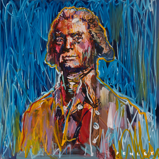Thomas Jefferson blue