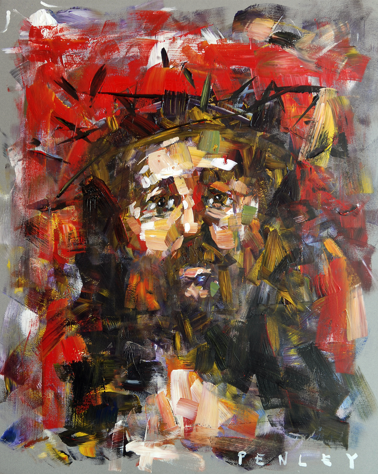 Jesus red