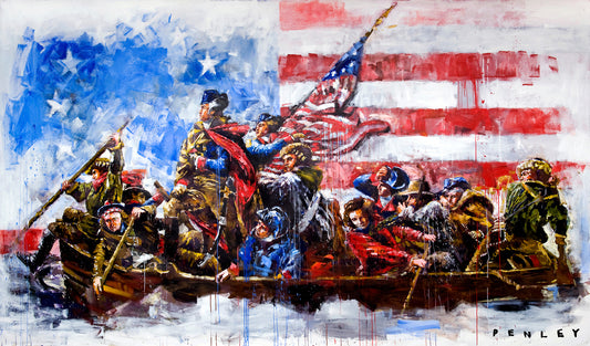 George Washington Crossing the Delaware