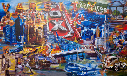 Atlanta blue montage