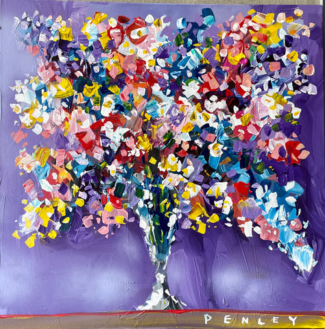 Flowers purple