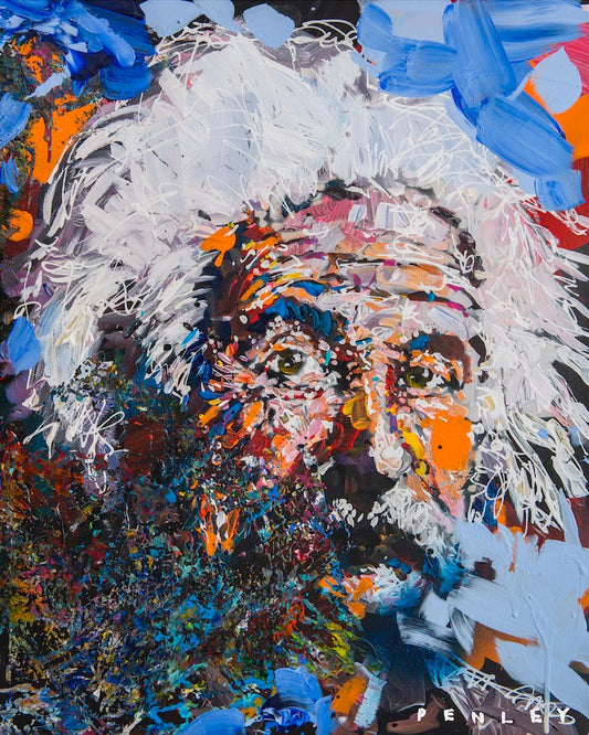 Einstein blue