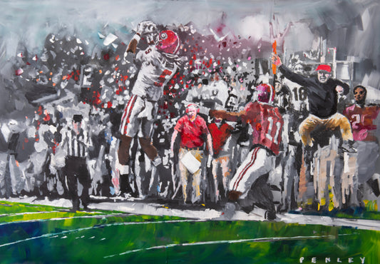 UGA Kelee Ringo Catch 2021 Color