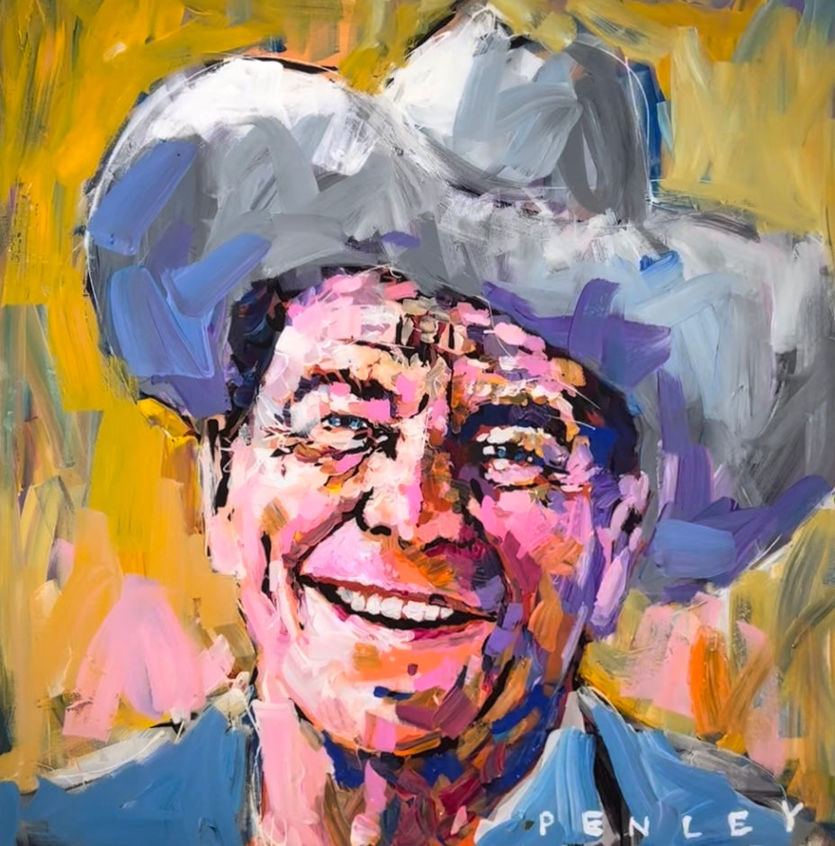 Reagan with cowboy hat